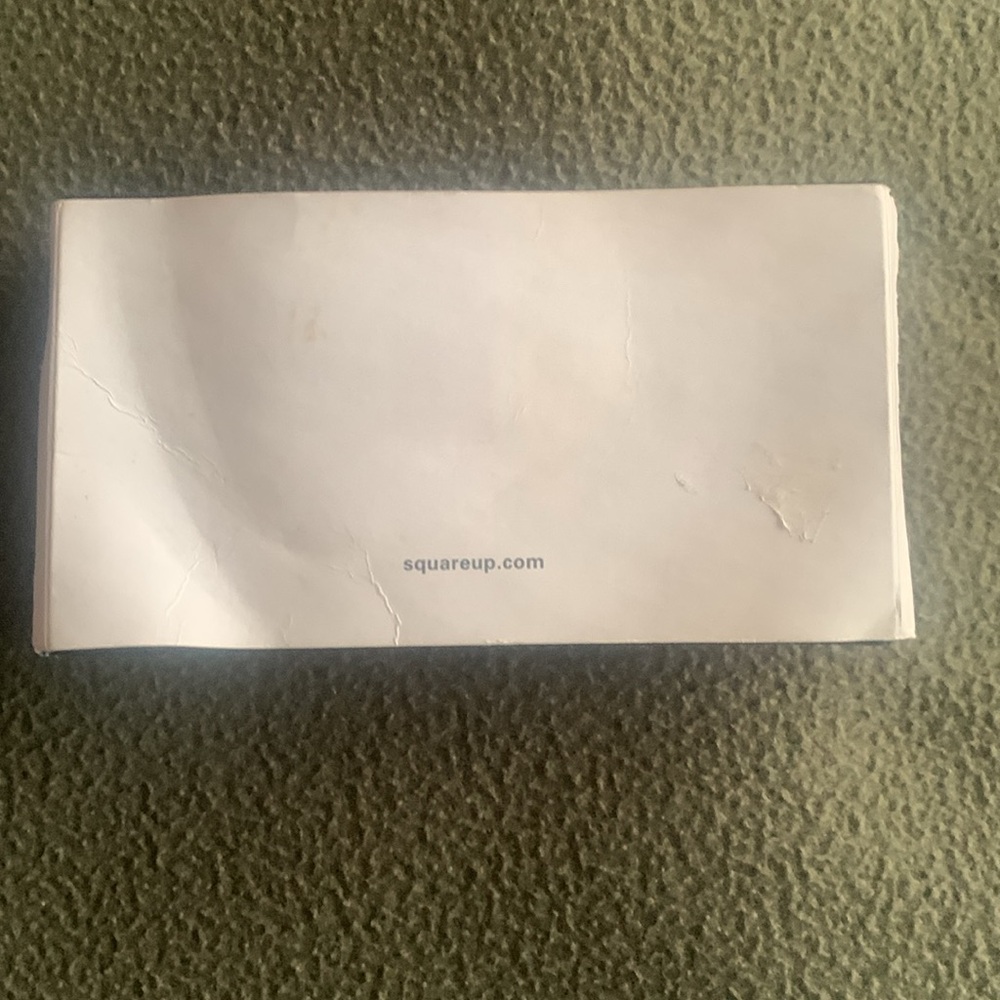 NIB Square card reader for mag stripe. Headset jack. White. Approx 1” x 1 3/4” - Picture 6 of 10